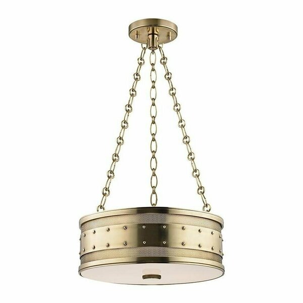 Hudson Valley Gaines 3 Light Pendant 2216-AGB
